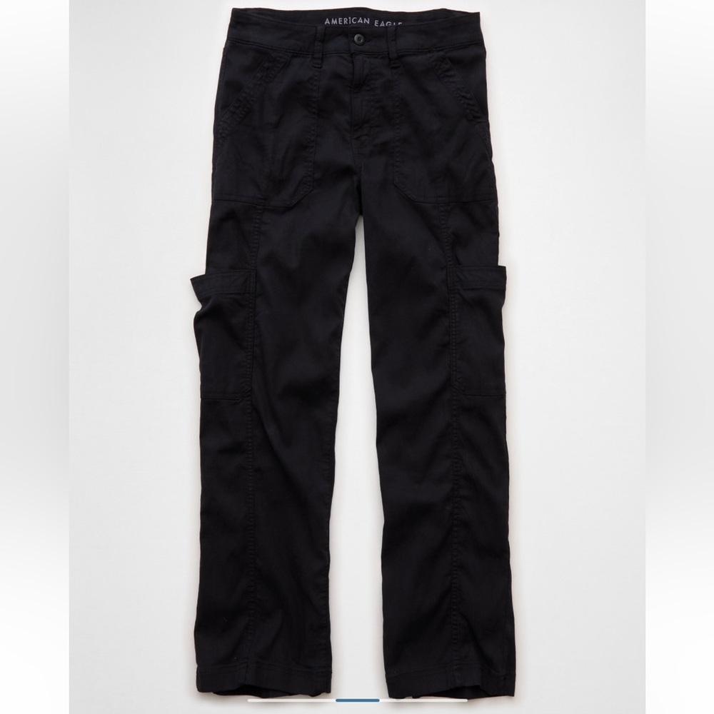 American Eagle Stretch High-Rise Utility Stovepipe Pant - Picture 3 of 7